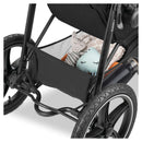 Large shopping basket on the Mocha Hauck Runner 2 Pushchair | Baby Travel Essentials - Clair de Lune UK
