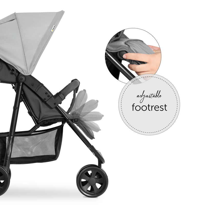 The adjustable seat unit of the Hauck Citi Neo 3 Pushchair | Strollers, Pushchairs & Prams | Pushchairs, Carrycots & Car Seats Baby | Travel Essentials - Clair de Lune UK