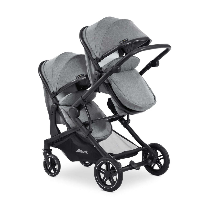 Hauck Atlantic Twin Tandem Pushchair for toddlers | Strollers, Pushchairs & Prams | Baby Travel Essentials - Clair de Lune UK