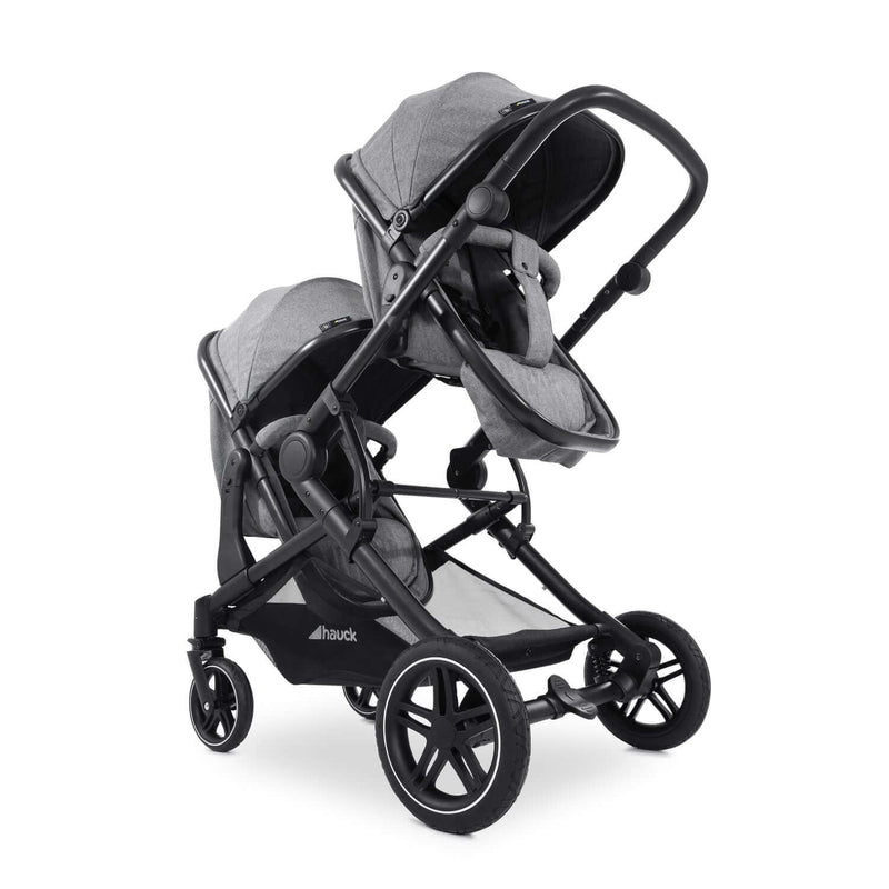 Hauck Atlantic Twin Tandem Pushchair for toddlers and kids | Strollers, Pushchairs & Prams | Baby Travel Essentials - Clair de Lune UK