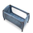 View from above of mattress Dark Blue Hauck Play N Relax Center on a white background | Travel Cots & Folding Cribs - Clair de Lune UK