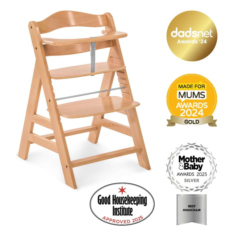 hauck kinderstuhl Hauck Alpha+ Wooden Highchair | Highchairs | Feeding & Weaning