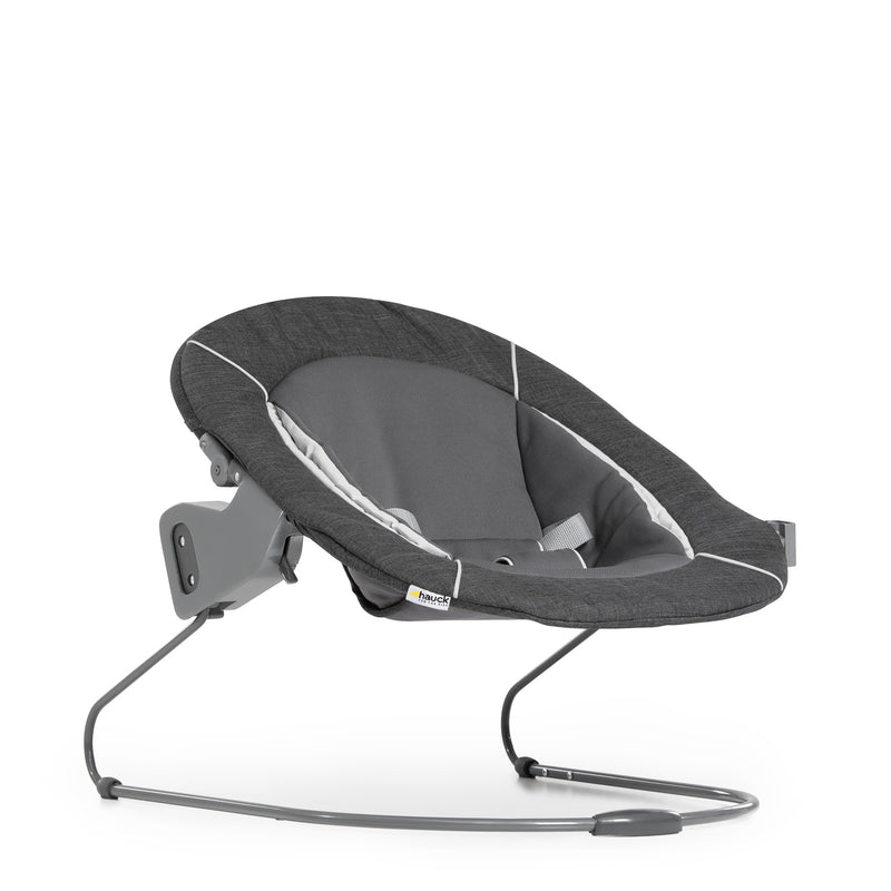 The side of the Grey Hauck Alpha 2in1 Bouncer Deluxe | Baby Swings, Rockers & Baby Bouncers | Toys - Clair de Lune UK