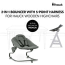 Hauck Alpha+ Wooden Highchair Bundle