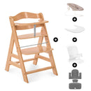 Hauck Alpha+ Wooden Highchair Bundle