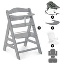 Hauck Alpha+ Wooden Highchair Bundle