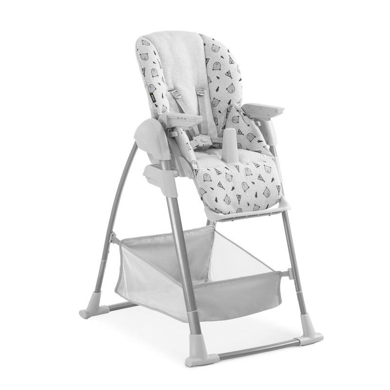 Nordic Grey Hauck Travel 3in1 Sit N Relax High Chair & Bouncer without the feeding tray | Highchairs | Feeding & Weaning - Clair de Lune UK 