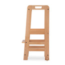 The side of the Natural Hauck Learn N Explore Learning Tower | Weaning & Feeding | Montessori Furniture For Babies & Toddlers - Clair de Lune UK