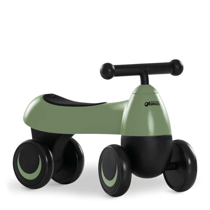 Green Hauck 1st Ride Four Balance Bike | Toddler Bikes | Montessori Activities For Babies & Kids - Clair de Lune UK