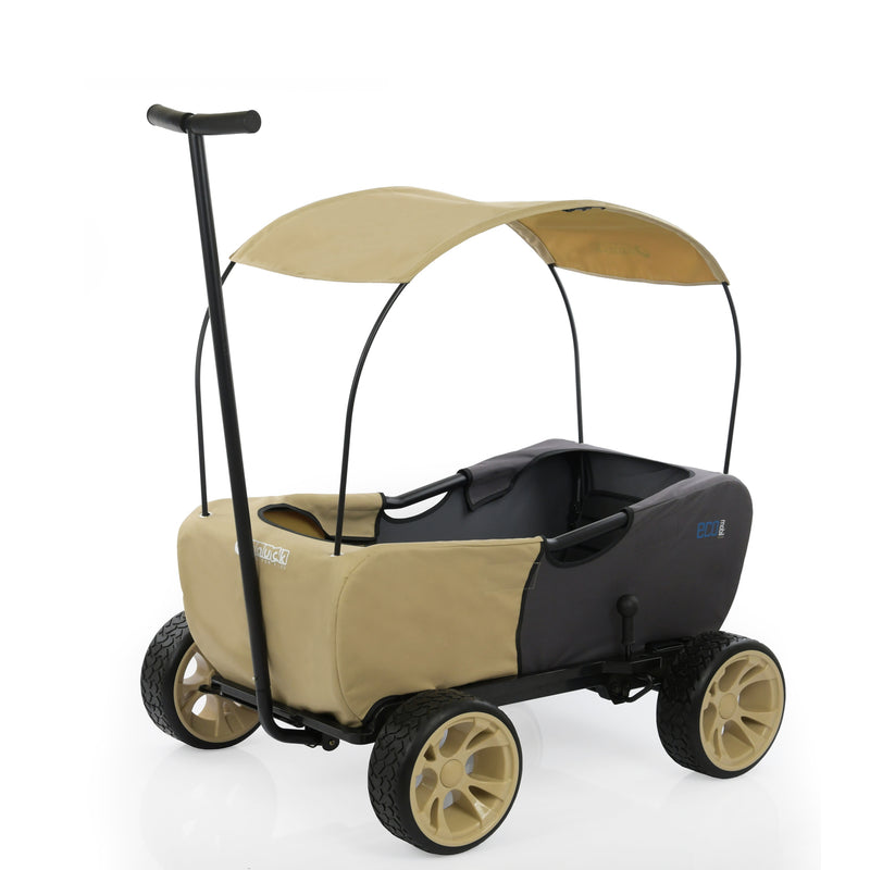 Hauck Eco Mobil Wagon with shade | Wagons & Go Karts | Baby & Kid Travel - Clair de Lune UK