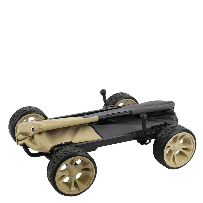 Foldled Hauck Eco Mobil Wagon | Wagons & Go Karts | Baby & Kid Travel - Clair de Lune UK