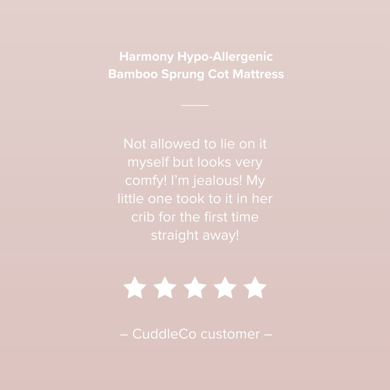 Cuddleco Harmony Cot Mattress review - Clair de Lune UK