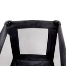 Black East Coast Travel Cot with mesh sides all round | Cribs & Travel Cots | Nursery Furniture - Clair de Lune