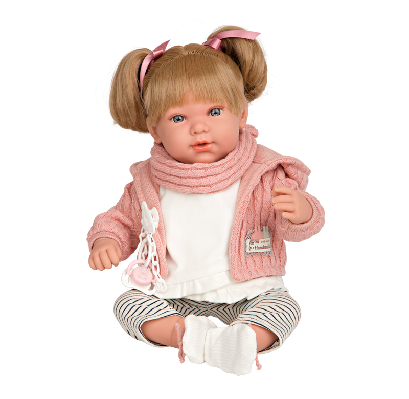Sitting Arias Reborn Doll Iria | Dolls | Toys | Baby Shower, Birthday & Christmas Gifts - Clair de Lune UK