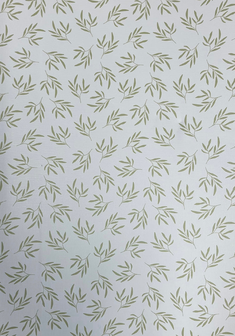 Close-up of the stylish print on the Leaf Anti-Roll Wedge Baby Changing Mat | Baby Bath Time Essentials - Clair de Lune UK