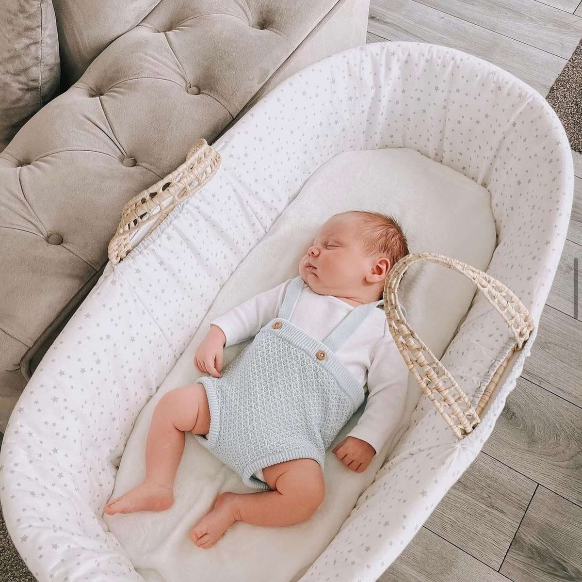 Moses Basket How To Get Newborn To Sleep In Cot Essentials Moses