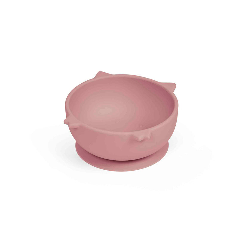 The side of the bowl from the Pastel Pink Ickle Bubba 6-Piece Silicone Feeding Set | Feeding Essentials | Feeding & Weaning | Toddler Essentials - Clair de Lune UK