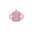 The bottle of the Pastel Pink Ickle Bubba 6-Piece Silicone Feeding Set | Feeding Essentials | Feeding & Weaning | Toddler Essentials - Clair de Lune UK