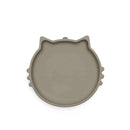 The plate of the Sage Green Ickle Bubba 6-Piece Silicone Feeding Set | Feeding Essentials | Feeding & Weaning | Toddler Essentials - Clair de Lune UK