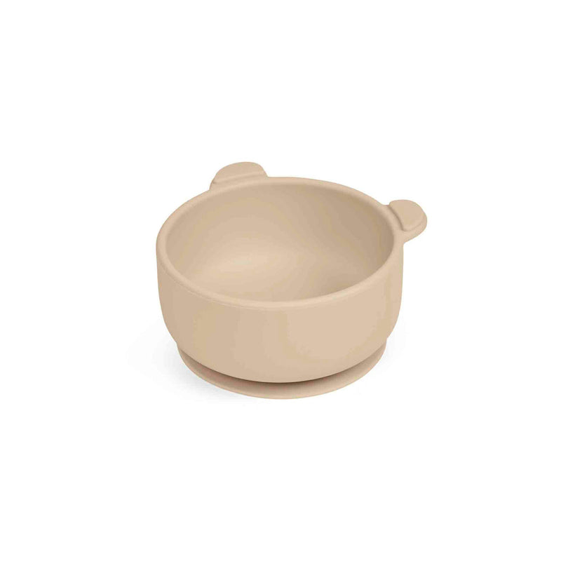 The side of the bowl from the Beige Ickle Bubba 6-Piece Silicone Feeding Set | Feeding Essentials | Feeding & Weaning | Toddler Essentials - Clair de Lune UK