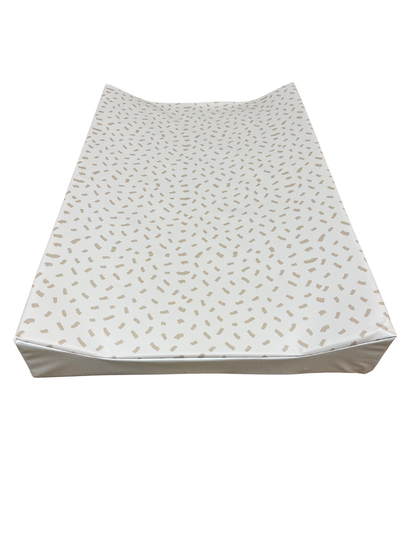 Dash Anti-Roll Wedge Baby Changing Mat Angled View to Show the Safe Extra Padding | Baby Bath Time Essentials - Clair de Lune UK