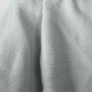 Close up of the fabric on the Organic knitted GrowGrows Bunny Animal Comforter - Clair de Lune UK