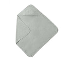 East Coast Grey Cuddle Robe lay flat to show the hooded towel | Baby Bath Time Essentials | Newborn Essentials - Clair de Lune UK