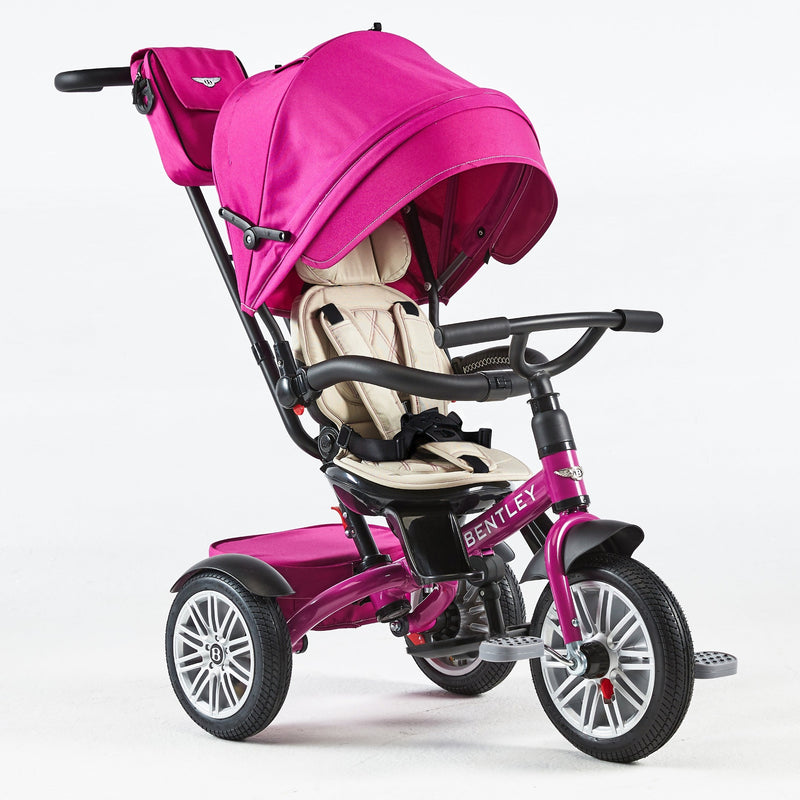 Fuchsia Pink Bentley 6in1 Trike - Convertible Baby Stroller | Strollers, Pushchairs & Prams | Pushchairs, Carrycots & Car Seats Baby | Travel Essentials - Clair de Lune UK