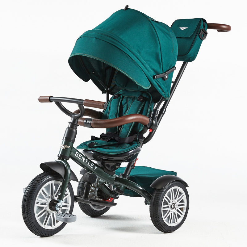The side of the Racing Green Bentley 6in1 Trike - Convertible Baby Stroller | Strollers, Pushchairs & Prams | Pushchairs, Carrycots & Car Seats Baby | Travel Essentials - Clair de Lune UK