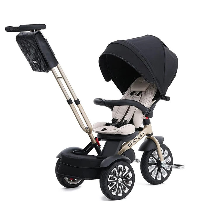 The parent-facing Mulliner Bentley 6in1 Trike - Convertible Baby Stroller | Strollers, Pushchairs & Prams | Pushchairs, Carrycots & Car Seats Baby | Travel Essentials - Clair de Lune UK
