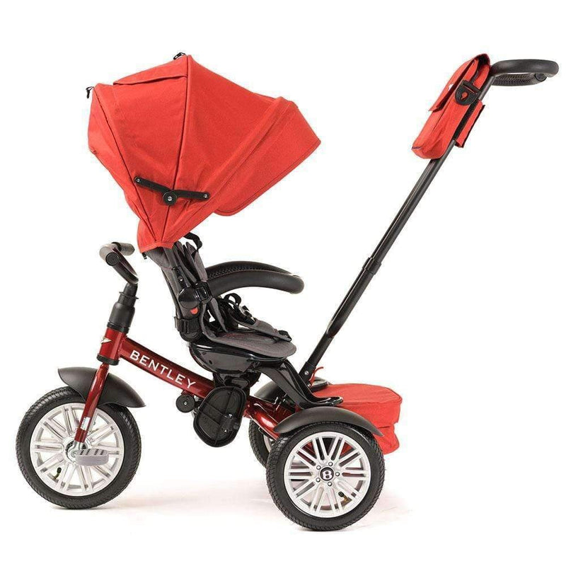 The parent-facing Dragon Red Bentley 6in1 Trike - Convertible Baby Stroller | Strollers, Pushchairs & Prams | Pushchairs, Carrycots & Car Seats Baby | Travel Essentials - Clair de Lune UK