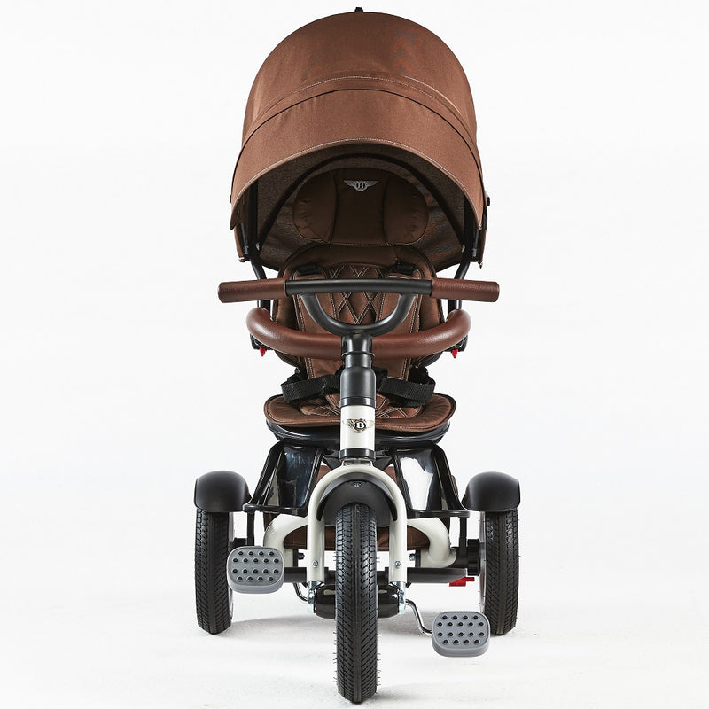 The front of the Brown Bentley 6in1 Trike - Convertible Baby Stroller | Strollers, Pushchairs & Prams | Pushchairs, Carrycots & Car Seats Baby | Travel Essentials - Clair de Lune UK