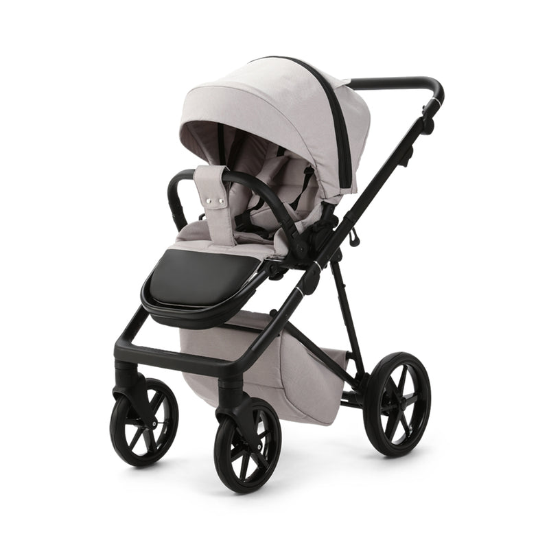 Biscuit Mee-go 2in1 Milano Evo Pushchair (With Carrycot) with the newly-designed seat unit | Pushchairs and Travel Systems | Baby & Kid Travel - Clair de Lune UK