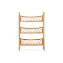CuddleCo Aria 3 Tier Shelving Unit on white background | Nursery Furniture | Storage and Shelving - Clair de Lune UK