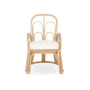 CuddleCo Aria Wave Toddler Chair on white background | Toddler Furniture | Children's Chair - Clair de Lune UK