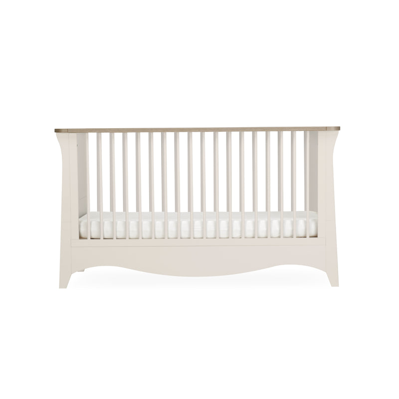 Cashmere CuddleCo Clara Cot Bed as a cot bed | Cots, Cot Beds, Toddler & Kid Beds | Nursery Furniture - Clair de Lune UK