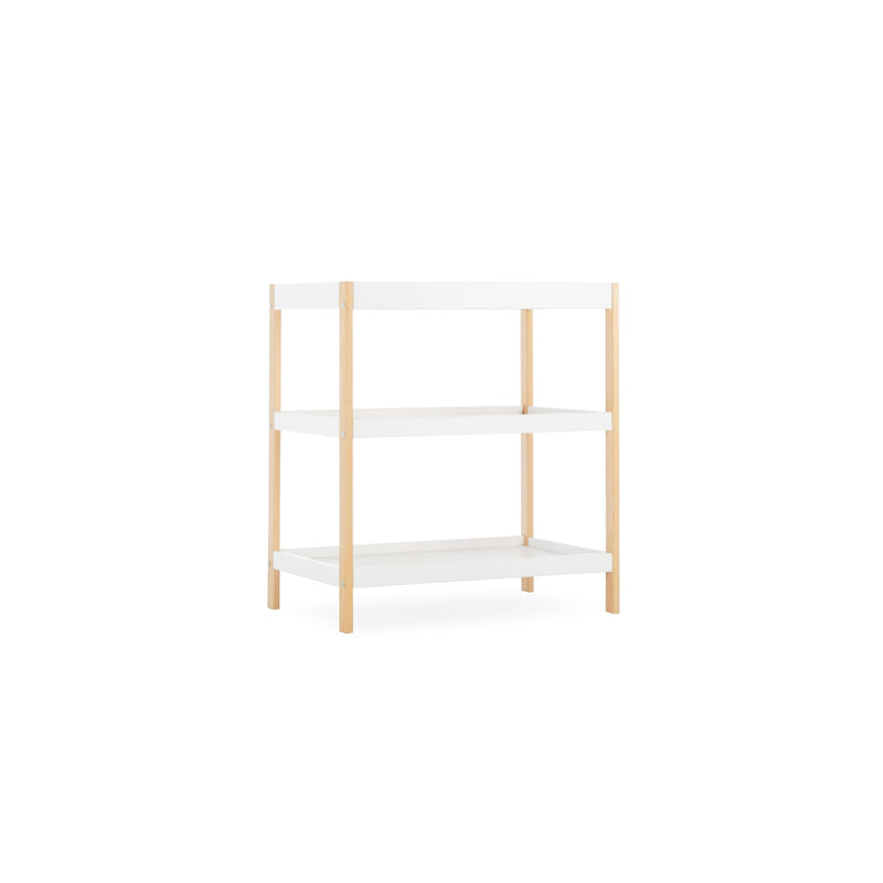 The changing unit of the 2-piece room set from the Cuddleco Nola Scandi Cot Bed & Room Sets | Nursery Furniture Sets | Room Sets | Nursery Furniture - Clair de Lune UK
