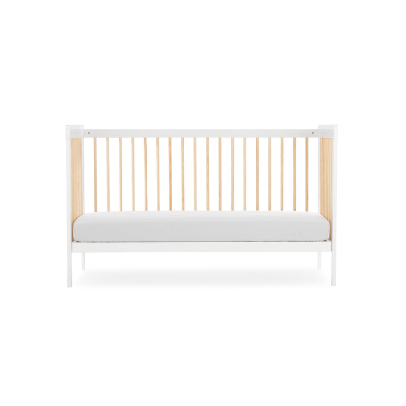 The cot bed of the Cuddleco Nola Scandi Cot Bed & Room Sets | Nursery Furniture Sets | Room Sets | Nursery Furniture - Clair de Lune UK