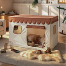 CuddleCo Play House With Bunting - Tuscany in a cosy living room surrounded by toys and teddies | Children's Imaginative Play | Toddler Toys and Gifts - Clair de Lune UK