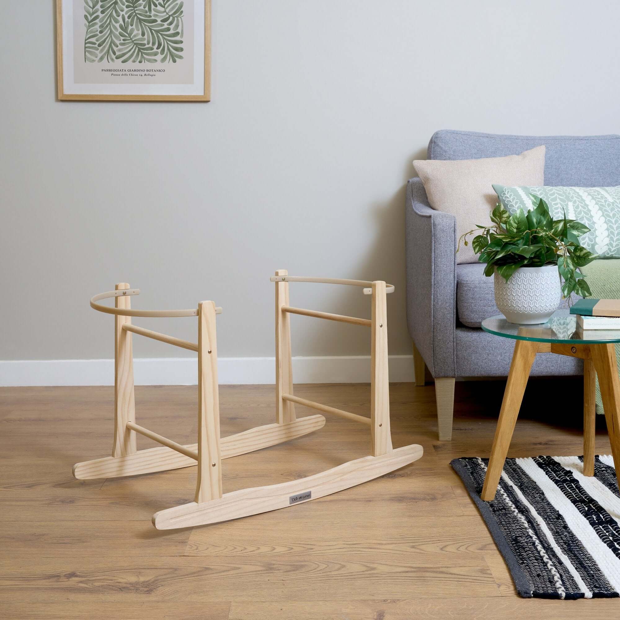 Standard Rocking Moses Basket Stand | Moses Baskets and Stands ...