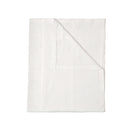 White Soft Cotton Cellular Cot Blanket | Cosy Baby Blankets & Swaddles | Nursery Bedding | Winter Baby Essentials - Clair de Lune UK