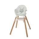 White 6 in 1 High Chair on white background with tray removed | High chairs | Feeding & Weaning | Toddler Furniture - Clair de Lune UK