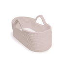 Champagne Crochet Moses Basket view from above | Moses Baby Baskets & Bassinets - Clair de Lune UK