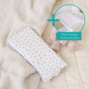 Dash Baby Changing Mat Bundle - Wedge and Folding Travel Changing Mat | Bathing & Changing Essentials - Clair de Lune UK