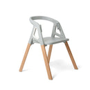 Grey Playtime High Chair converted to a desk or big kid chair | Feeding & High Chairs | Nursery & Kids Furniture - Clair de Lune UK