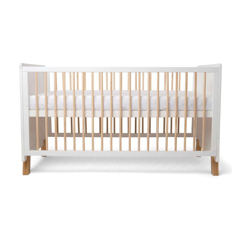 White Essentials Cot Bed | Cots, Cot Beds, Toddler & Kid Beds | Nursery Furniture - Clair de Lune UK