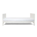 White Essentials Cot Bed Clearance as a toddler bed without walls | Cots, Cot Beds & Toddler Beds | Nursery Furniture - Clair de Lune UK