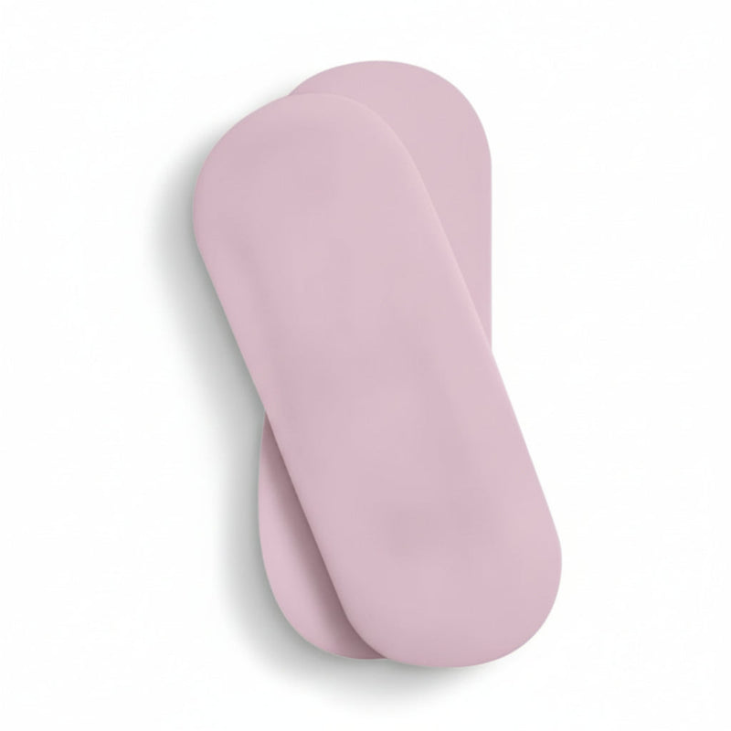 Pink 2 Pack Universal Moses Basket Sheets - 74 x 30 cm on white background | Baby Sheets | Moses Basket Bedding - Clair de Lune UK