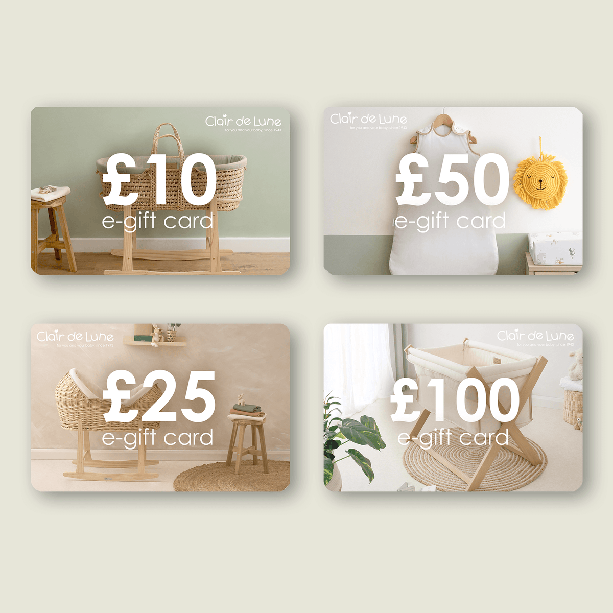 Christmas Gift Ideas for Babies & Toddlers - Clair de Lune UK