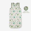 Organic GrowGrows Country Leaf Smart Sleeping Bag | Baby Sleeping Bags | Baby Bedding - Clair de Lune UK